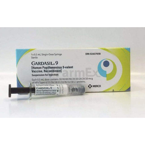 Gardasil 9 0,5 mL x 1 jeringa