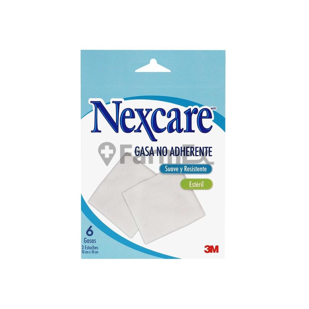 Gasa Suave y Resistente x 6 unidades (10 cm x 10 cm) nexcare