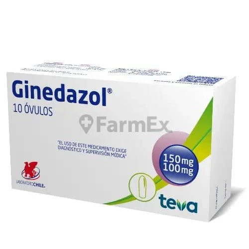 Ginedazol x 10 óvulos Teva