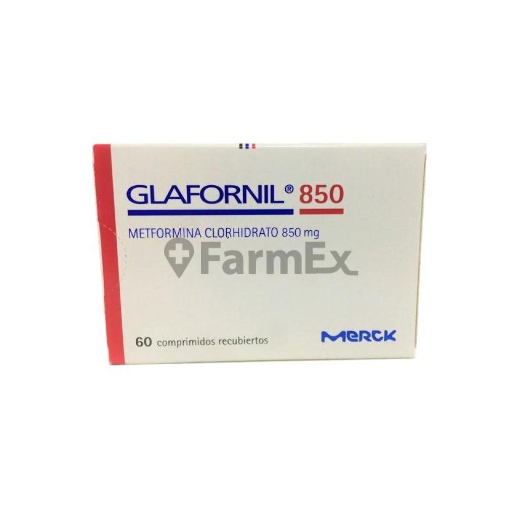 Glafornil Metformina 850 mg. x 60 Comprimidos MERCK 