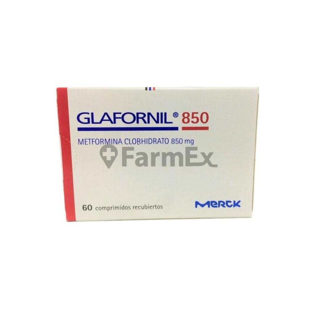 Glafornil Metformina 850 mg. x 60 Comprimidos MERCK