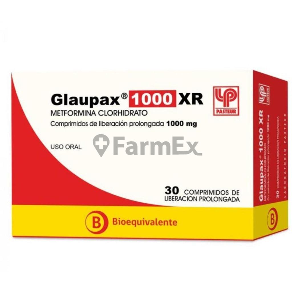 Glaupax 1000 mg XR x 30 comprimidos PASTEUR 