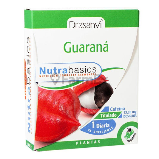 Guaraná "cafeína" x 30 cápsulas Drasanvi