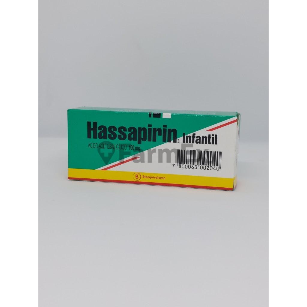 Hassapirin Infantil 100 mg x 100 comprimidos MINTLAB