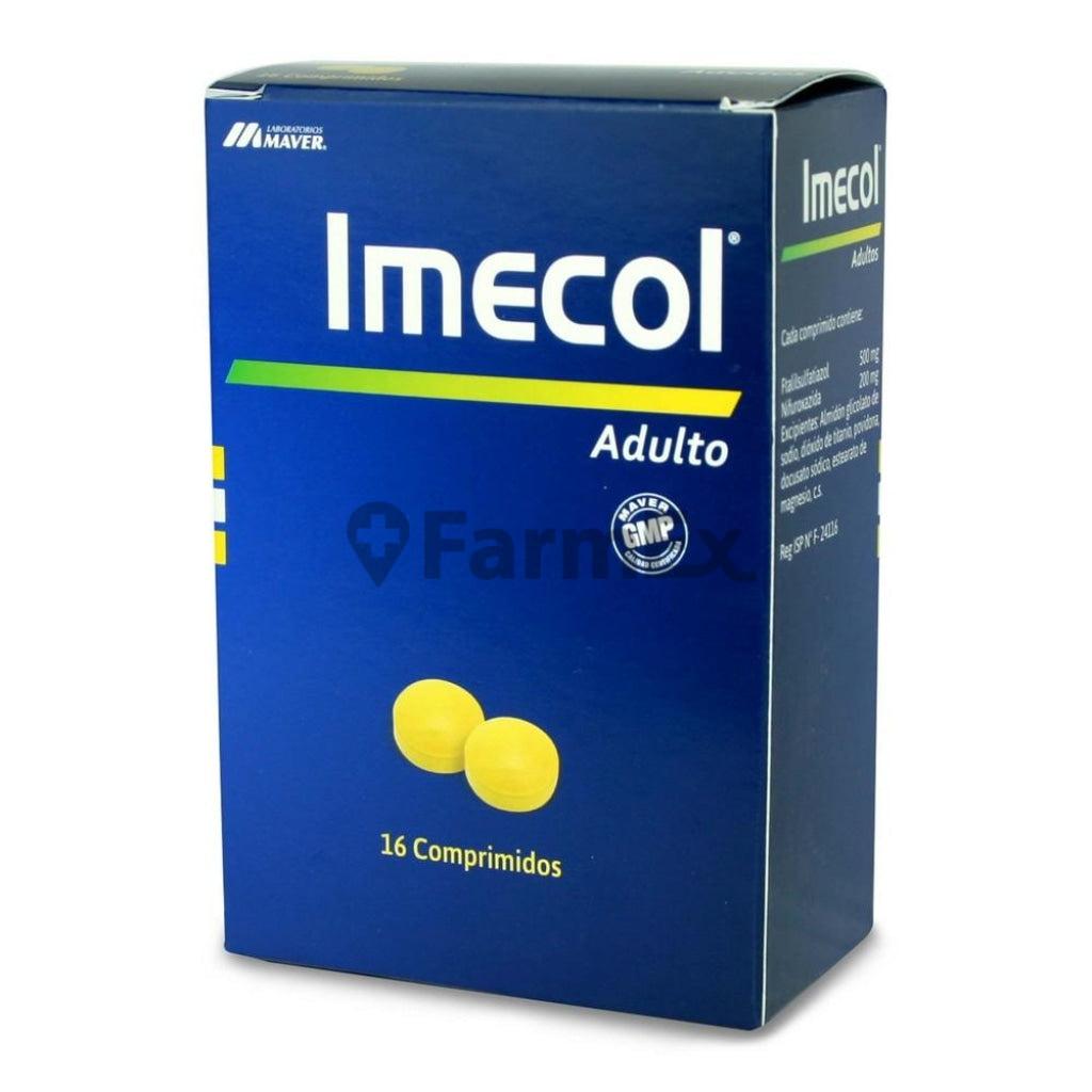 Imecol Adulto x 16 comprimidos