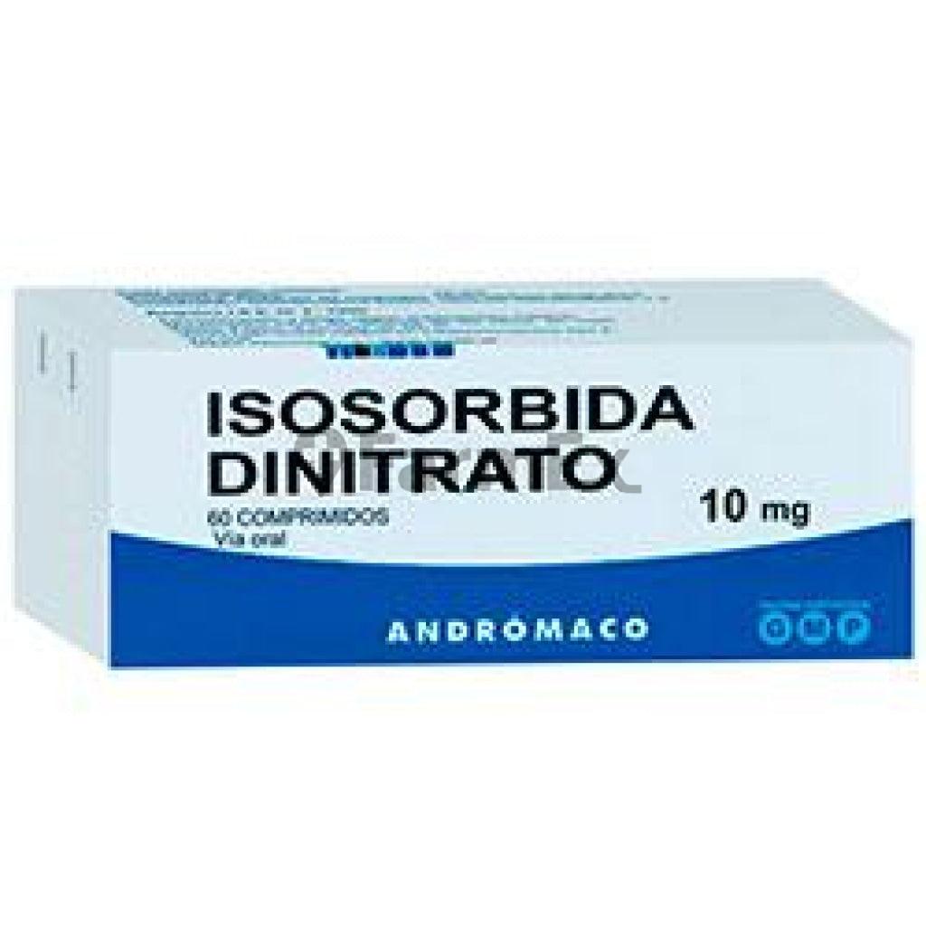 Isosorbide Dinitrato 10 mg x 60 Comprimidos ANDROMACO