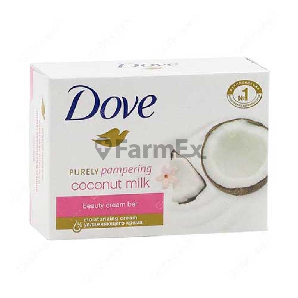 Jabón en Barra Dove "Coconut Milk" x 100 g ( 1 unidad ) dove