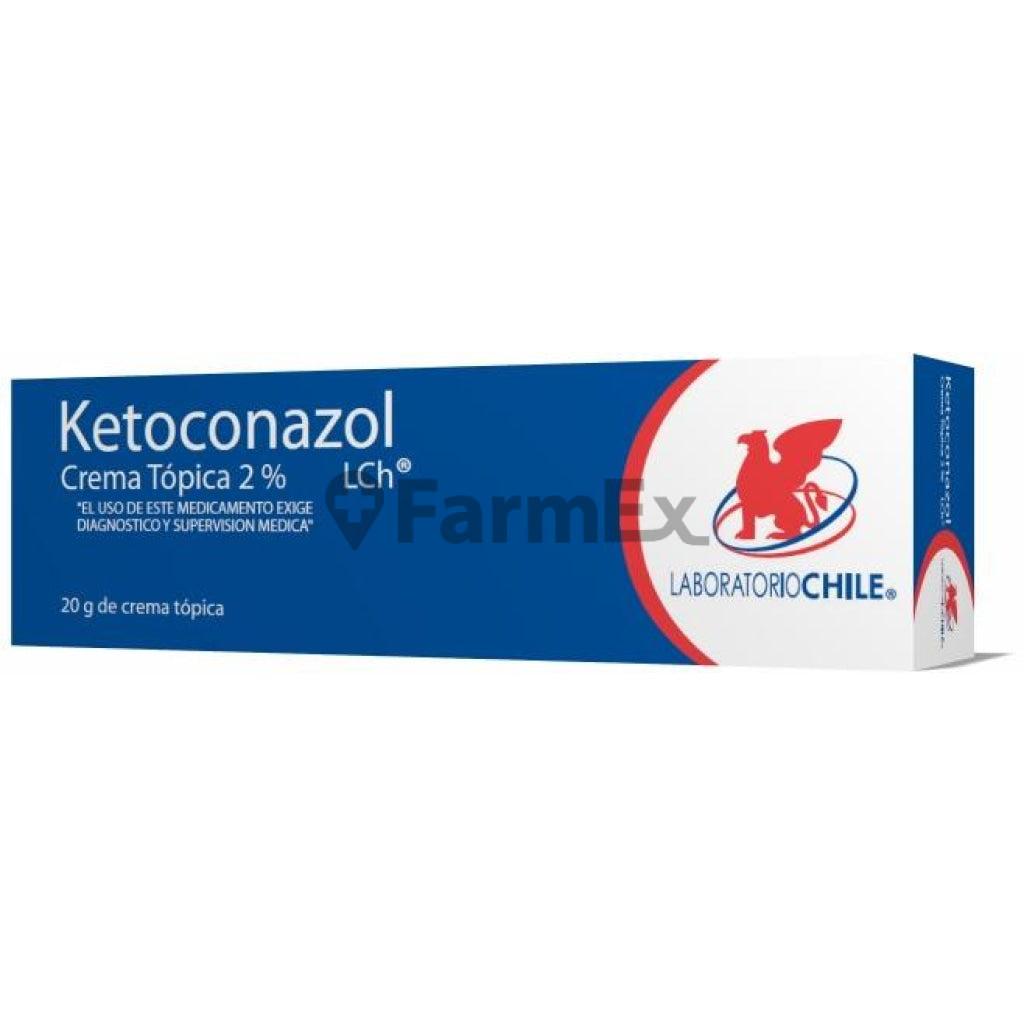Ketoconazol Crema 20 g. LABORATORIO CHILE