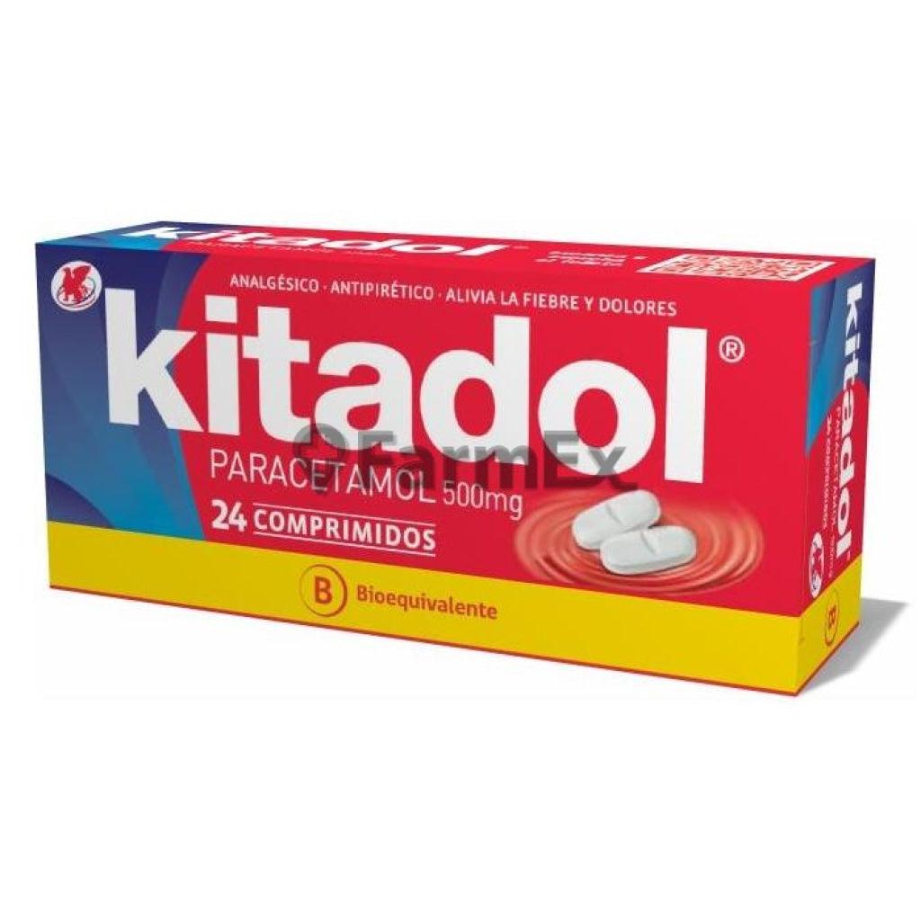 Kitadol 500 mg x 24 comprimidos LABORATORIO CHILE 
