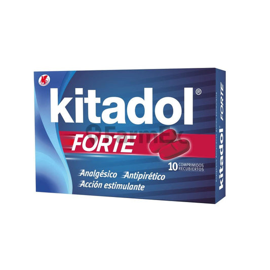 Kitadol Forte x 10 Comprimidos Recubiertos LABORATORIO CHILE