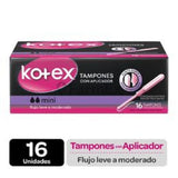 Kotex Tampones con Aplicador "Mini" x 16 tampones