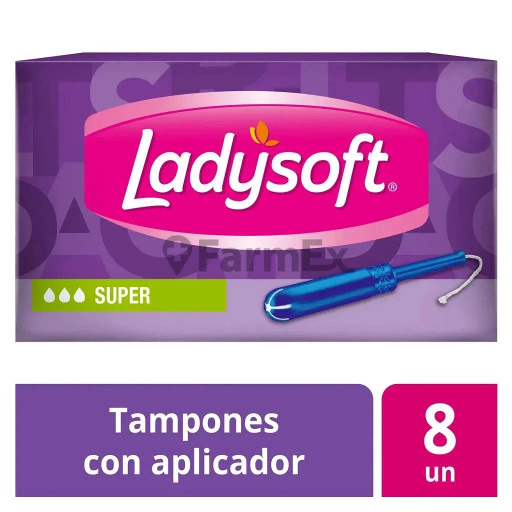 LadySoft Tampon Super x 8 unidades Softys