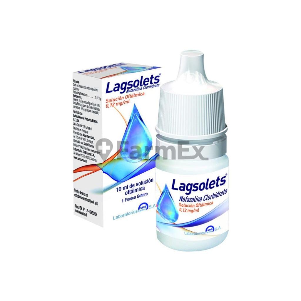 Lagsolets Solucion Oftalmica 0,12 % x 10 ml SMB farma