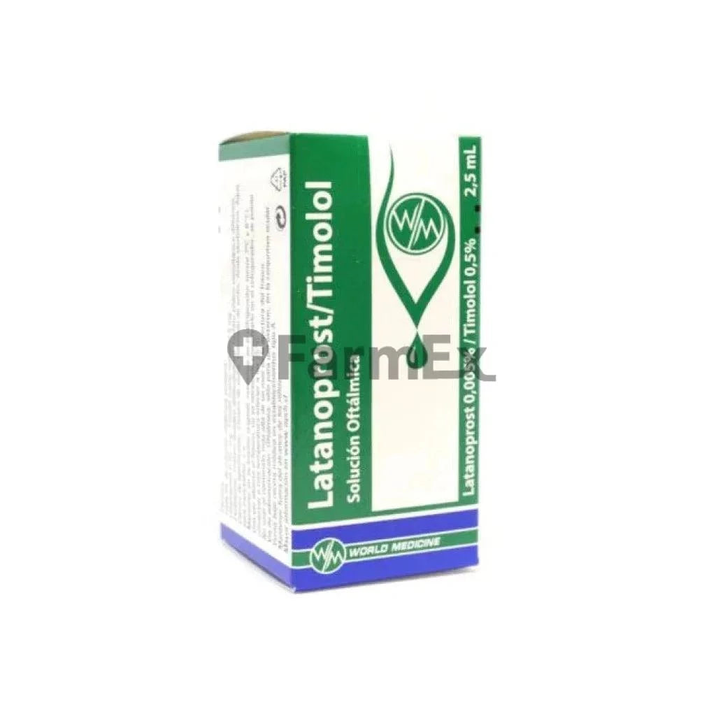 Latanoprost 0,005% / Timolol 0,5% Sol. Oftálmica x 2,5 mL World Medicine