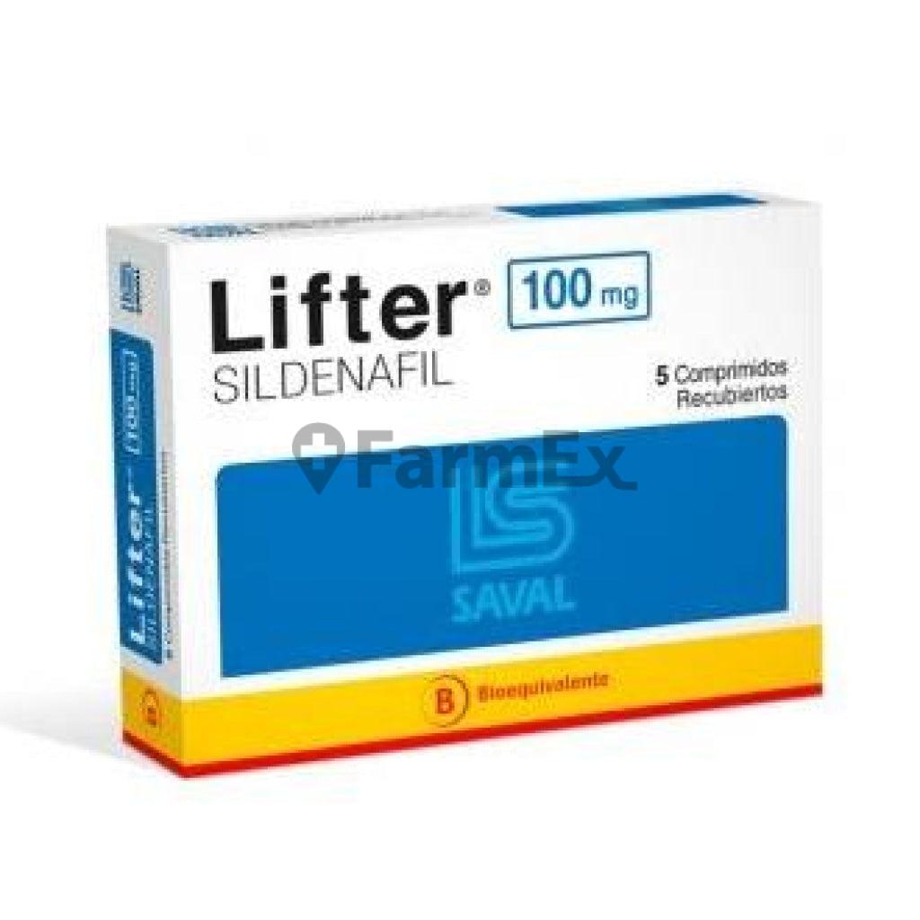 Lifter 100 mg x 5 comprimidos LAB. SAVAL