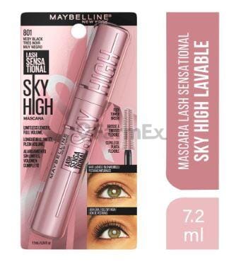 Mascara de Pestañas Lash Sensational # 801 Sky High x 1 unidad Maybelline