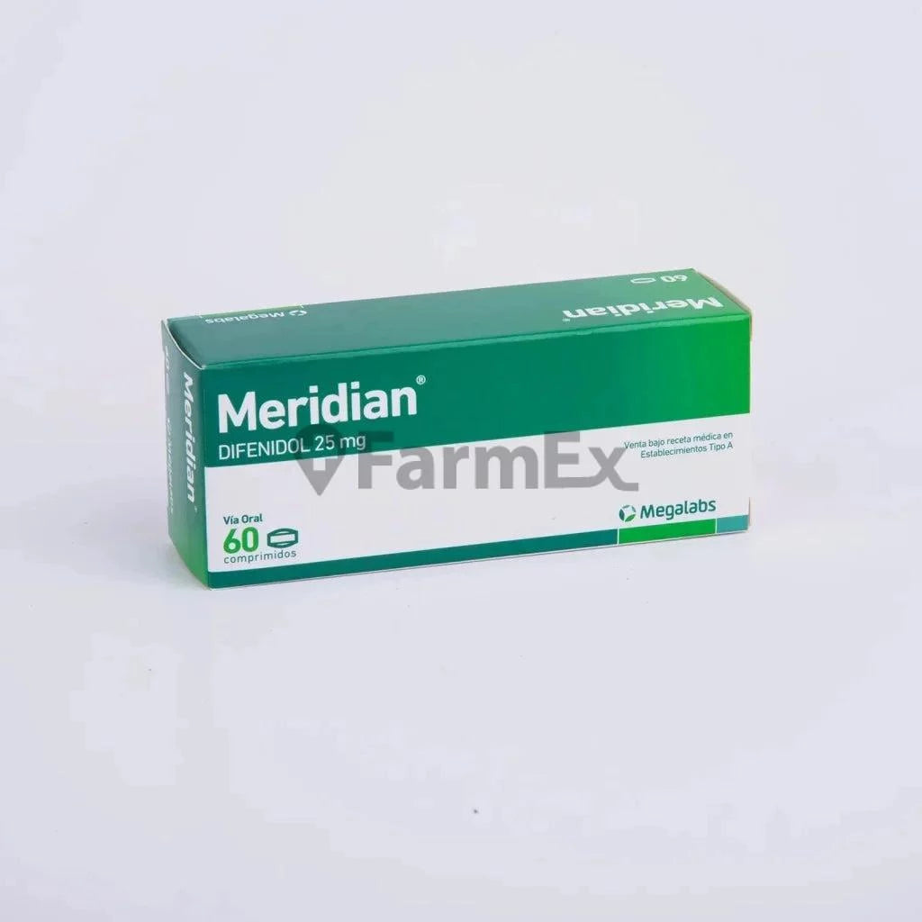 Meridian 25 mg x 60 comprimidos Megalabs