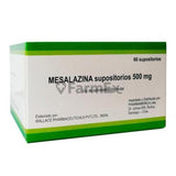 Mesalazina 500 mg x 60 supositorios "Ley Cenabast" - AGOTADO