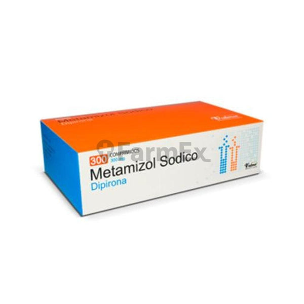 Metamizol Sodico Dipirona 300 mg x 300 comp VALMA 