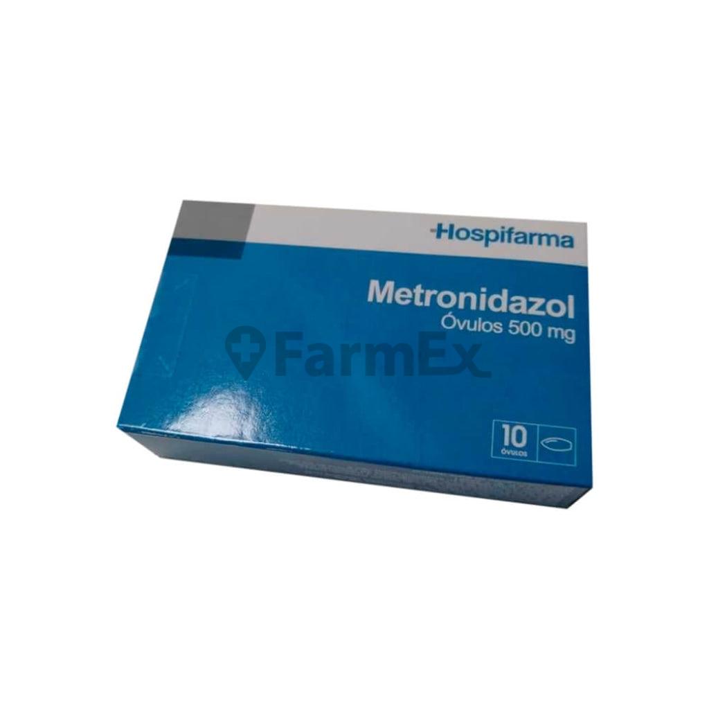Metronidazol 500 mg x 10 óvulos HOSPIFARMA