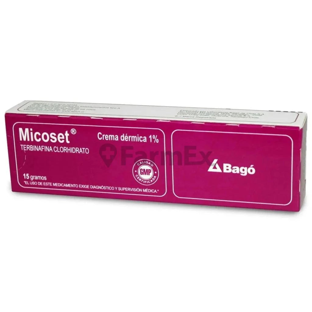 Micoset Crema Dérmica 1% x 15 g BAGO
