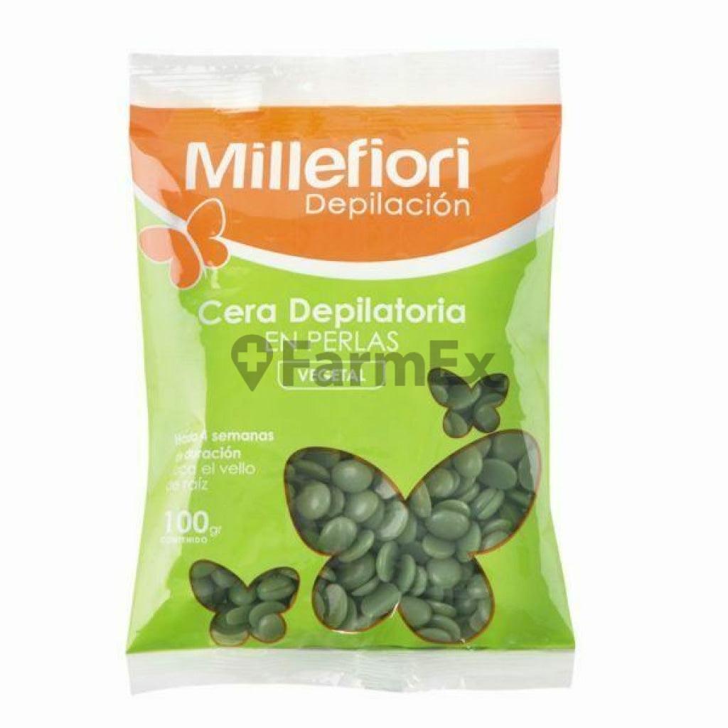 Millefiori Cera Depilatoria en Perlas "Vegetal" x 100 g Cosmetica Nacional