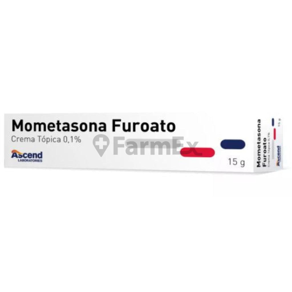 Mometasona Furoato Crema 0,1% x 15 g ASCEND 