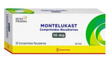 Montelukast 10 mg x 30 comprimidos "Ley Cenabast"