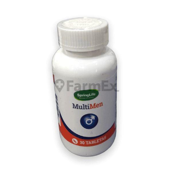 MultiMen x 30 tabletas SpringLife