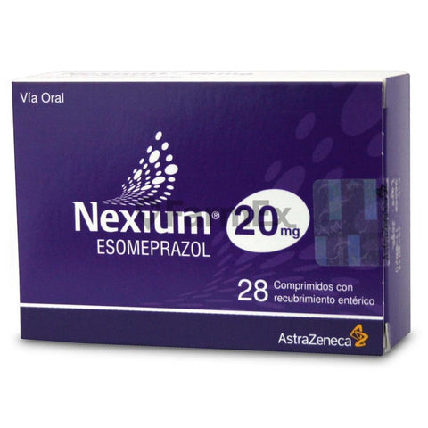 Nexium 20 mg x 28 comprimidos ASTRA ZENECA 