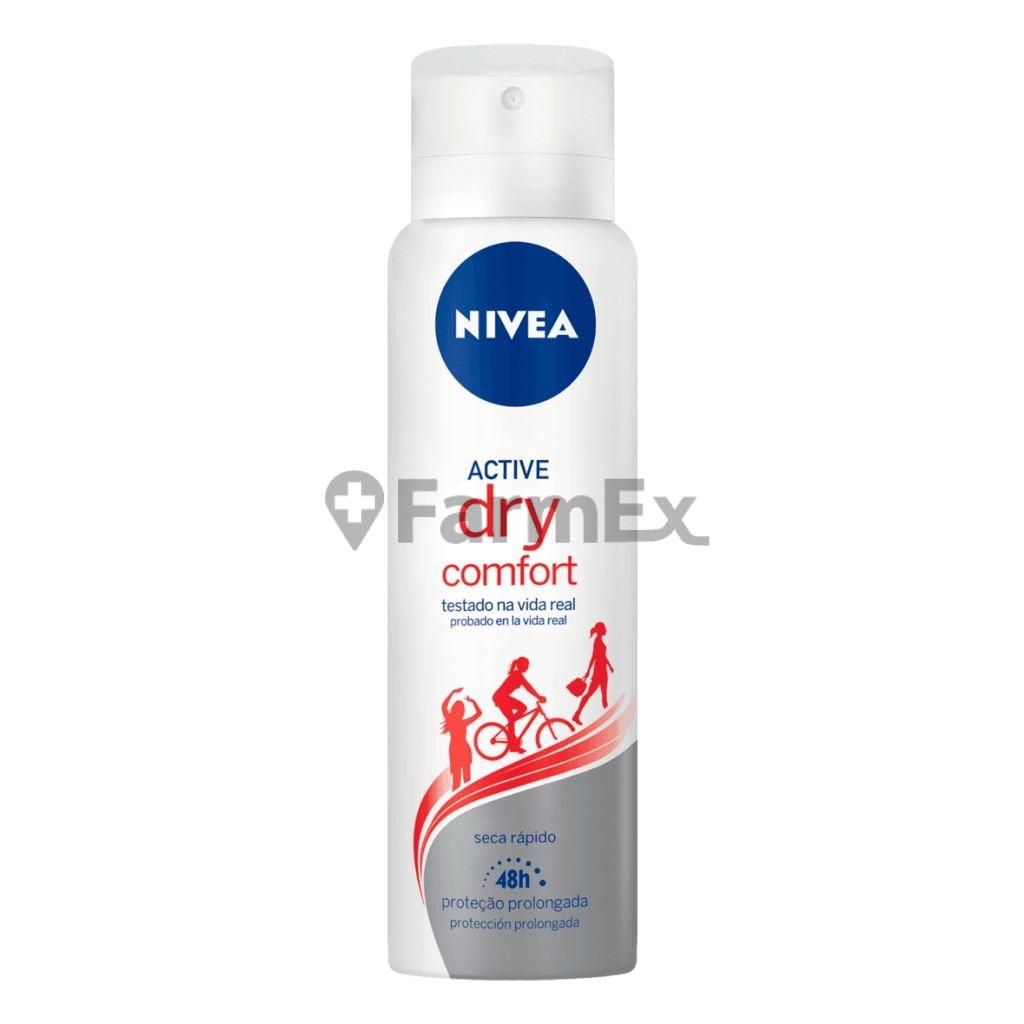 Nivea Aerosol "Active Dry Comfort 48H" x 150 mL BEIERSDORF