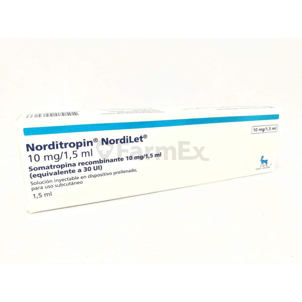 Norditropin® NORDILET® 10mg/1,5ml Solución Inyectable Pencil Prellenado Novo Nordisk NOVONORDISK