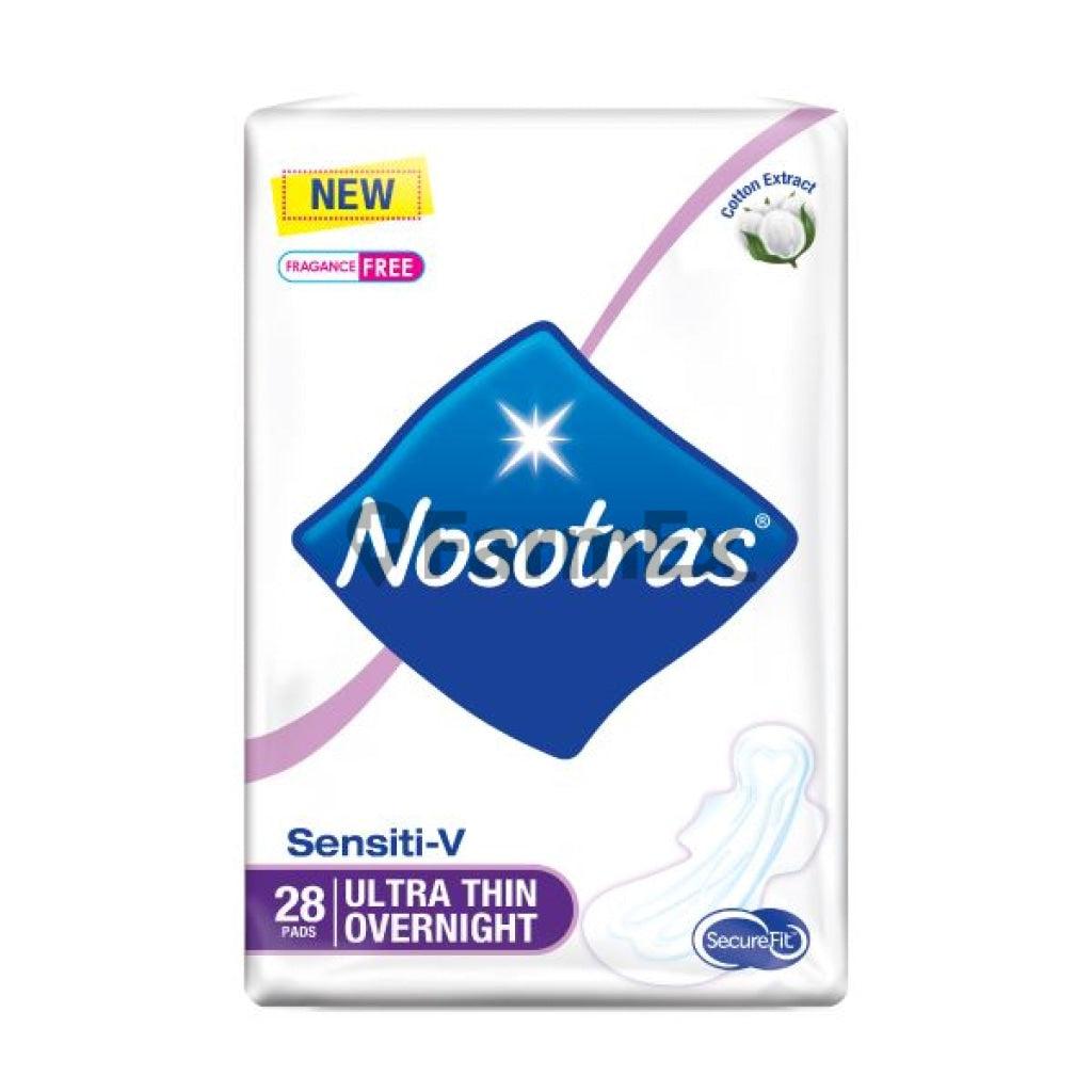 Nosotras Toallas Higiénicas Nocturnas "Ultra Invisible" x 28 unidades Familia S.A.