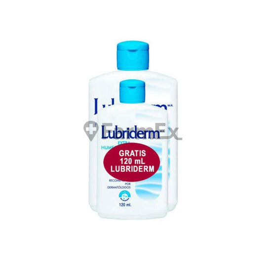 Pack Lubriderm "Piel normal Extra humectante" 400 mL + 120 mL J&J