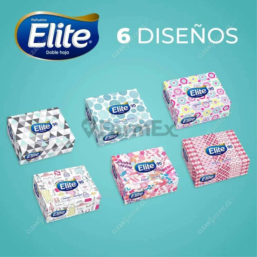 Pañuelos Elite "Doble hoja máxima suavidad" x 90 pañuelos Softys