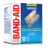 Parche curita Band-Aid "Variados" x 30 unidades