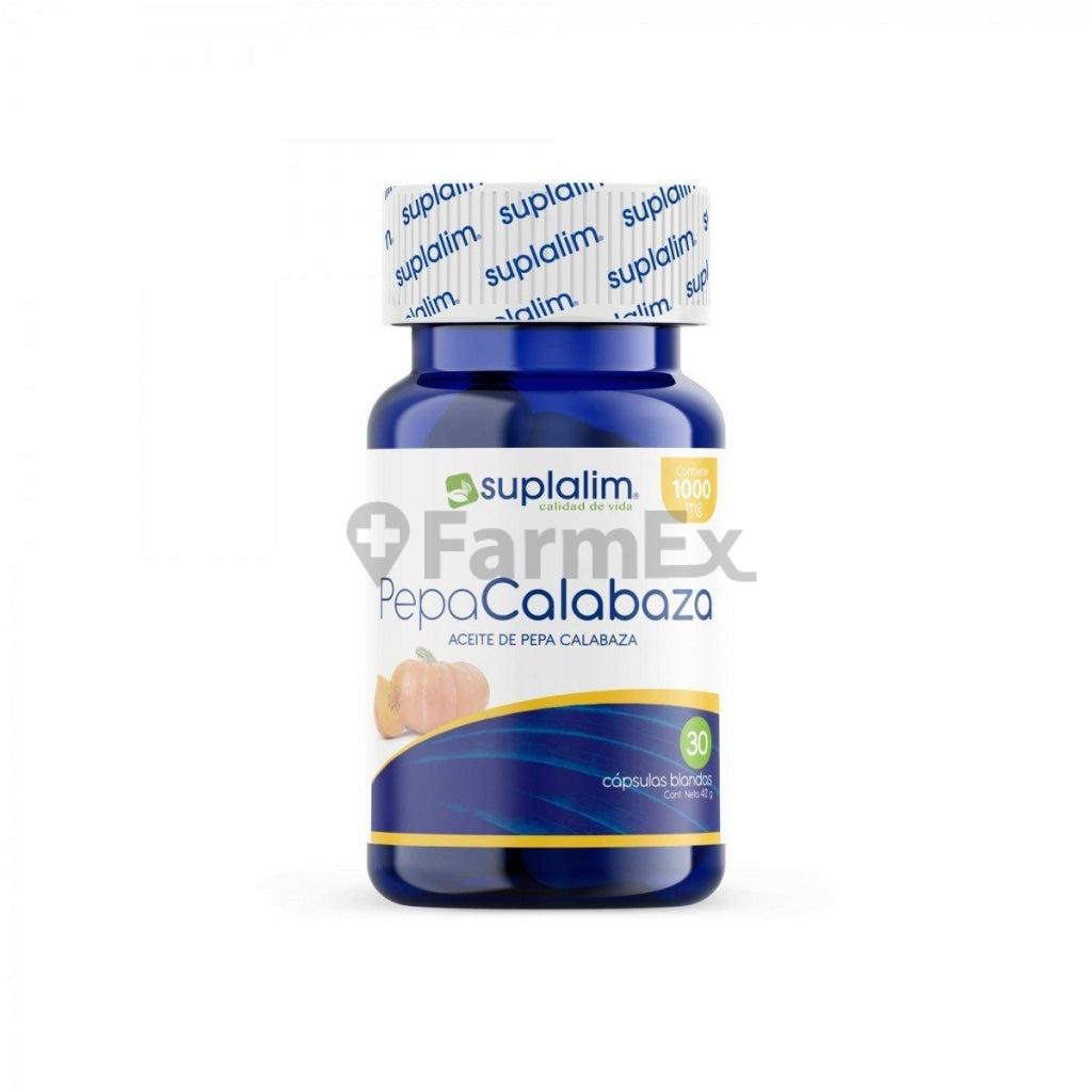 Pepa de Calabaza 1000 mg x 30 comprimidos Suplalim