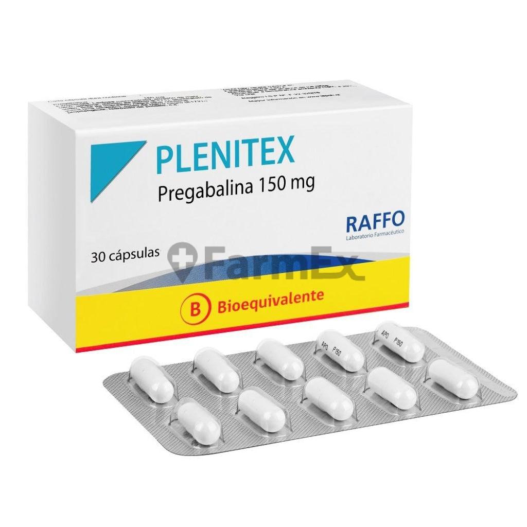 Plenitex 150 mg x 30 capsulas RAFFO S.A