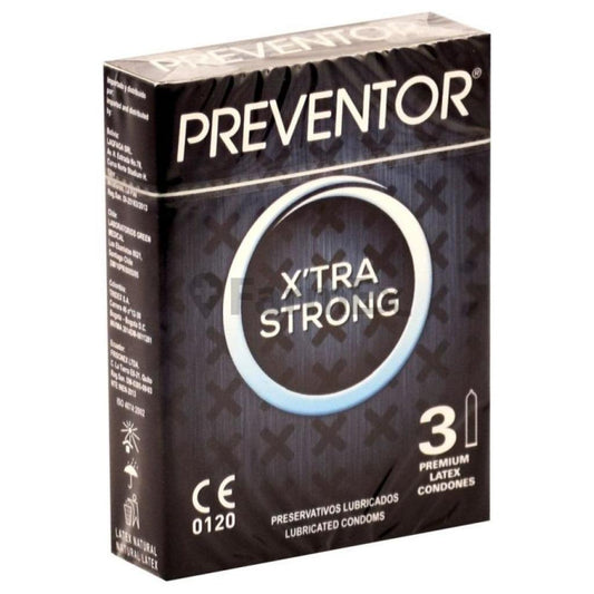 Preservativos Extra Resistente x 3 unidades Green medical
