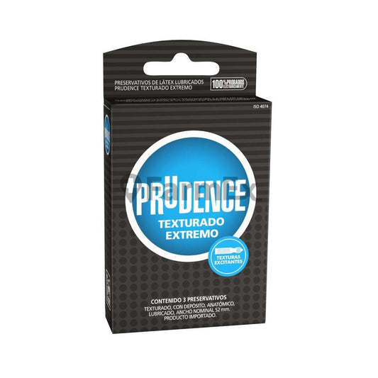 Preservativos Prudence Texturado Extremo x 3 unidades DKT
