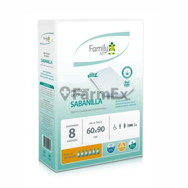 Protector De Cama x 8 Unid - farmaciasdelpueblo