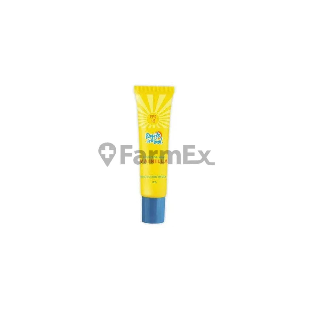 Protector labial FPS 15 Rayito de sol "Vainilla" x 10 g Petrizzio