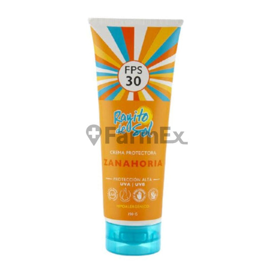 Rayito de sol Zanahoria FPS 30+ x 190 g Petrizzio
