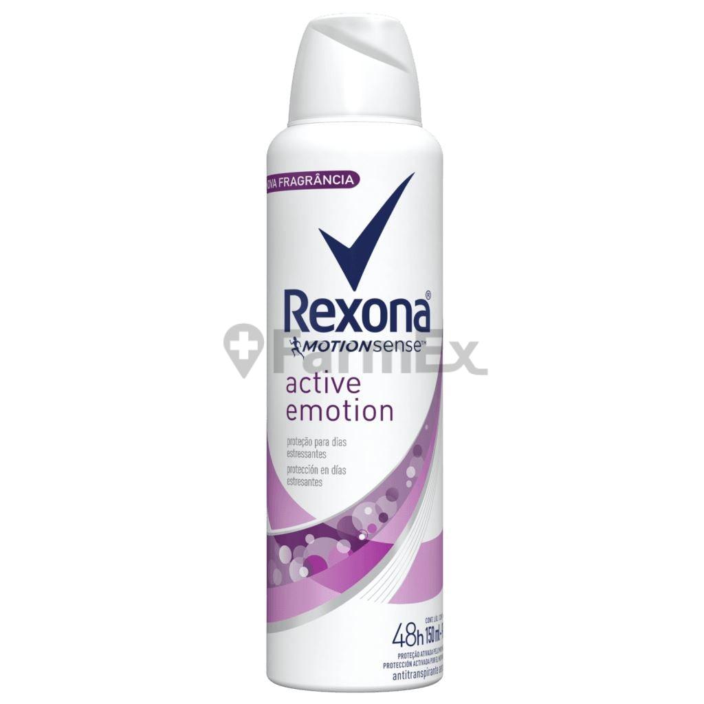 Rexona Aerosol Antitranspirante 72 h "Active emotion" x 150 mL Unilever