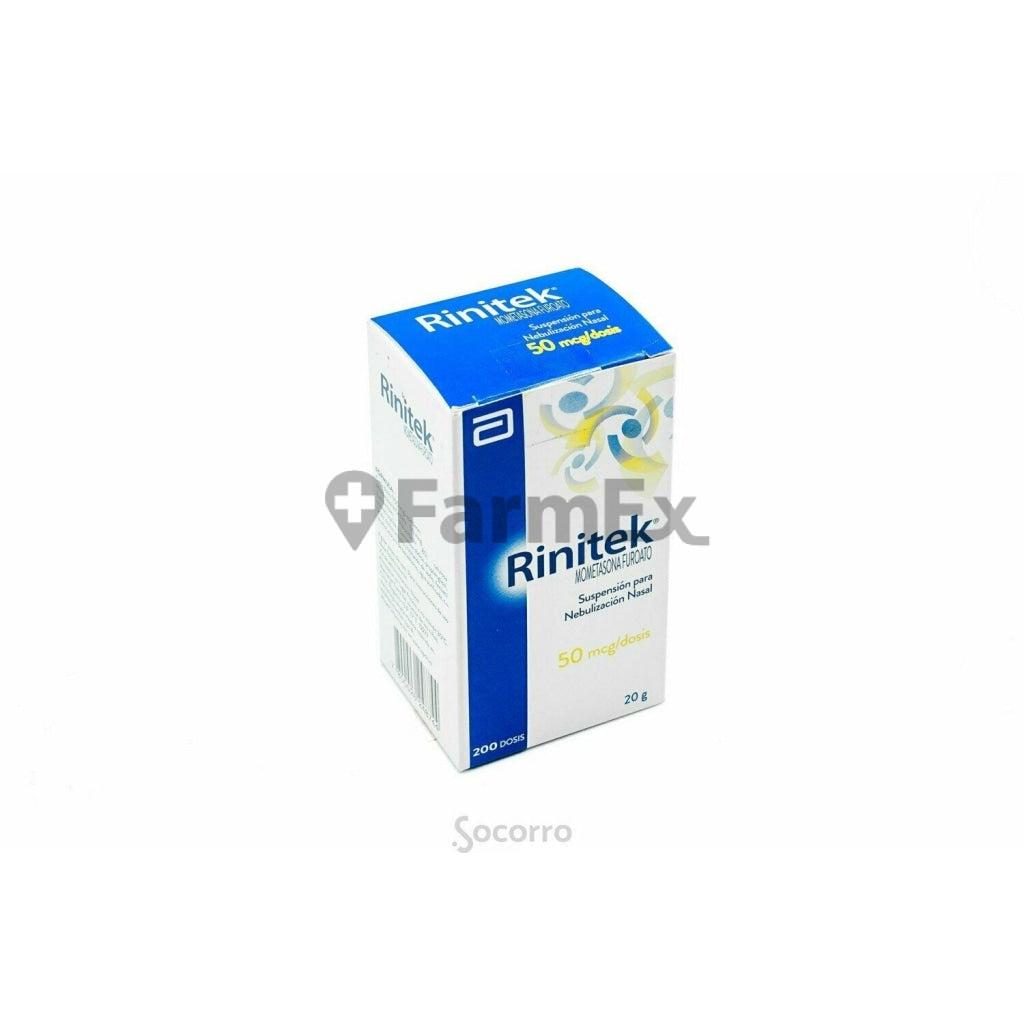 Rinitek suspensión nasal 50 mcg x 200 dosis ABBOTT