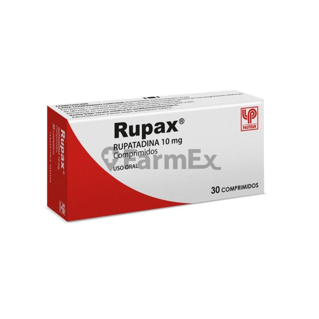 Rupax Rupatadina 10 mg x 30 comprimidos PASTEUR