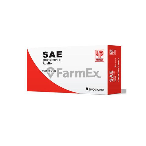 Sae Adulto x 6 supositorios