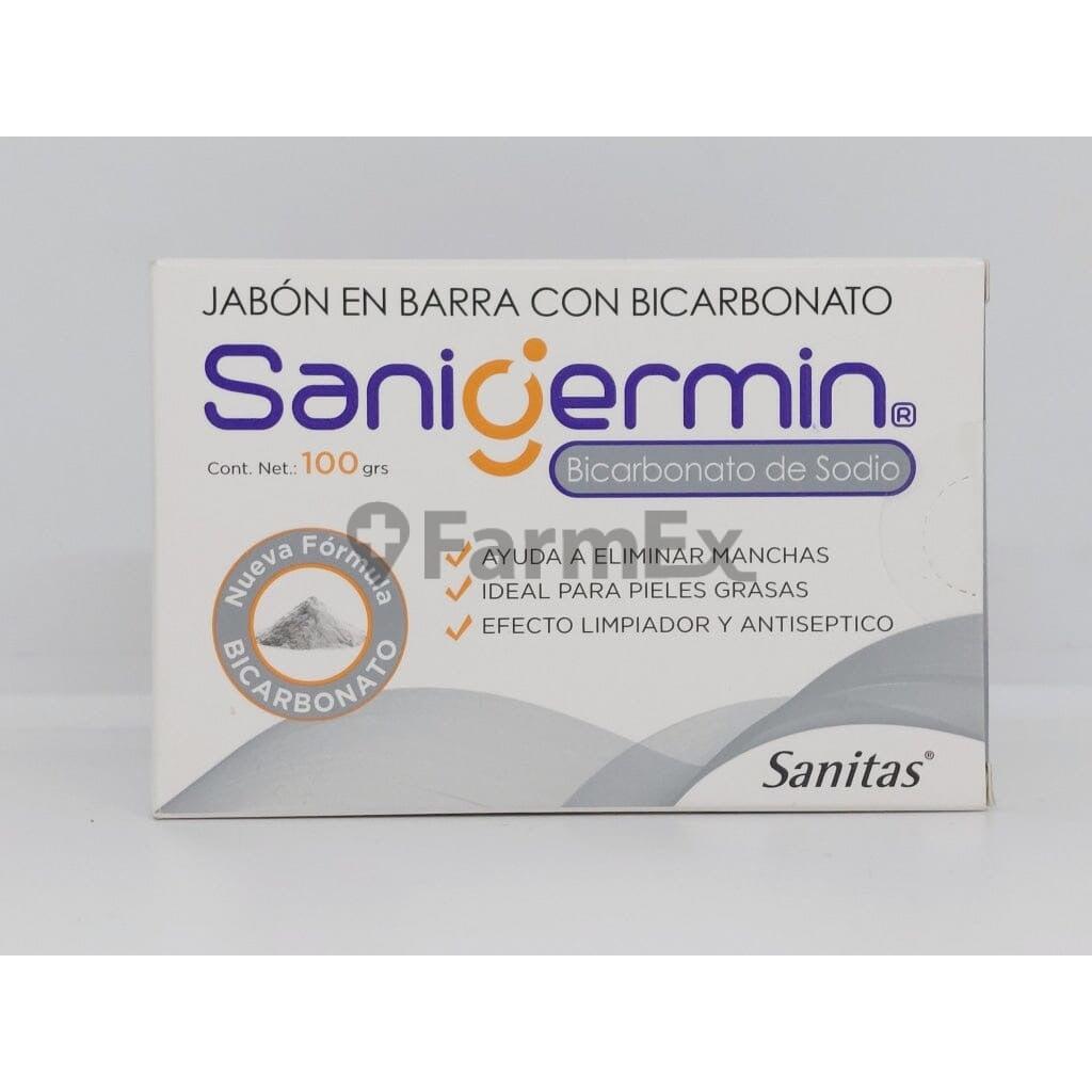 Sanigermin Jabón en barra "Bicarbonato de Sodio" x 100 g SANITAS