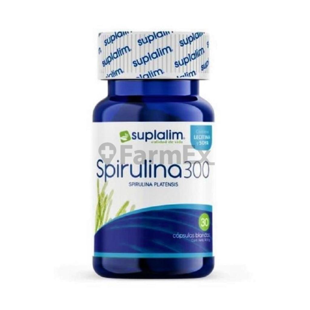 Spirulina 300 x 30 capsulas suplalim