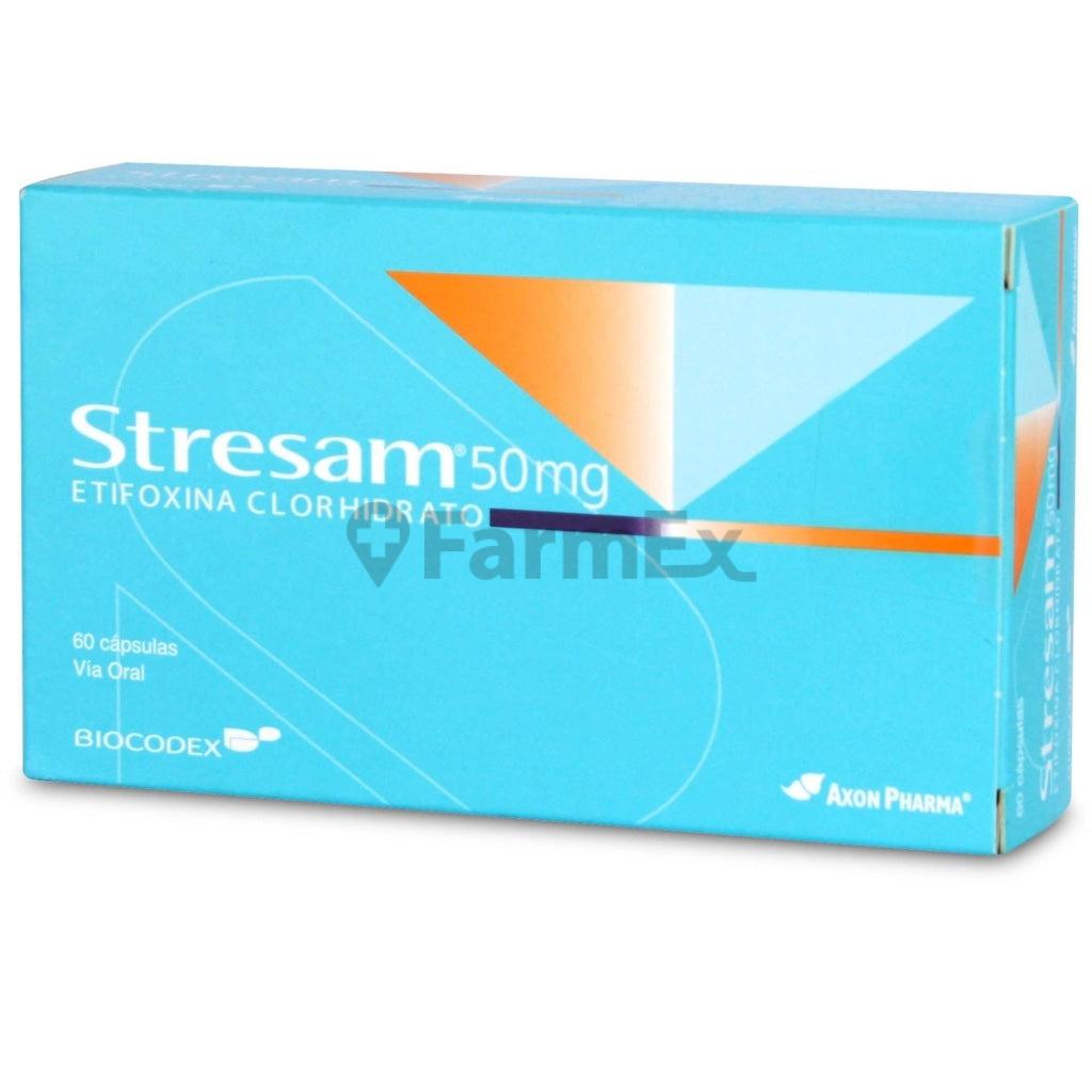 Stresam 50 mg x 60 capsulas AXON PHARMA